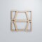 Ekena Millwork Extra Small Greeley Decorative Fretwork Wood Wall Panels, Alder, 7 3/8"W x 7 3/8"H x 3/8"T WALW08X08X0375GLYAL - alternate 6
